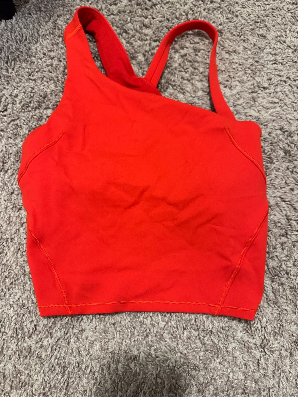 lululemon athletica Red Tank Top